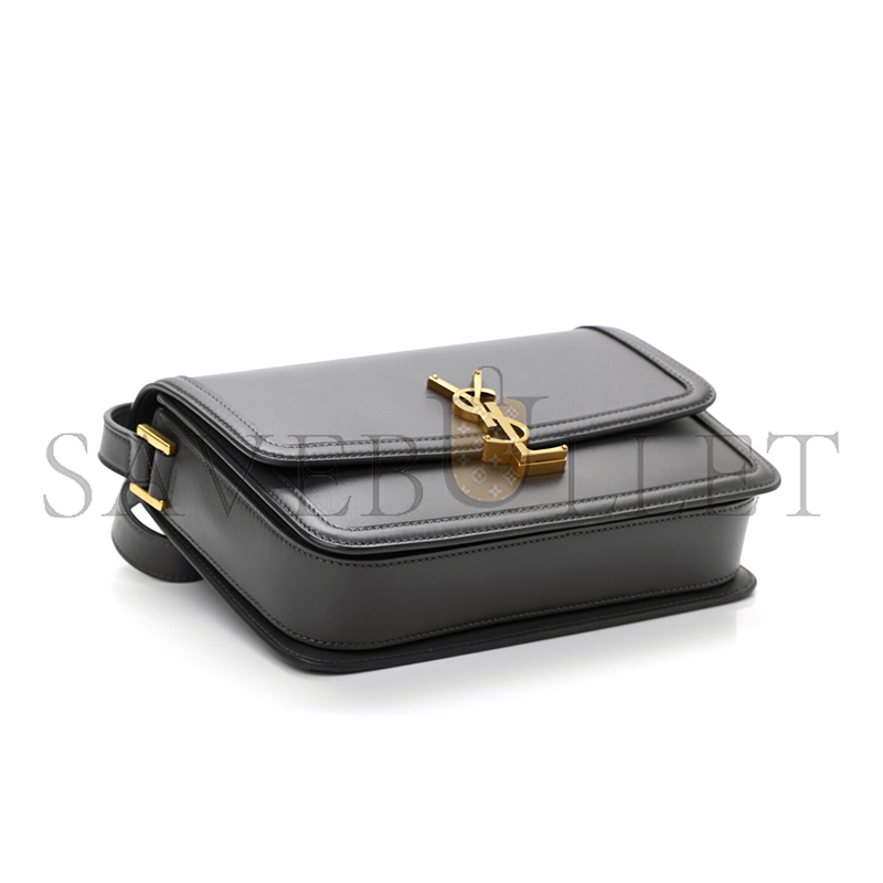 YSL SOLFERINO MEDIUM SATCHEL IN BOX SAINT LAURENT 6343050SX0W1112 (23*16*6cm)